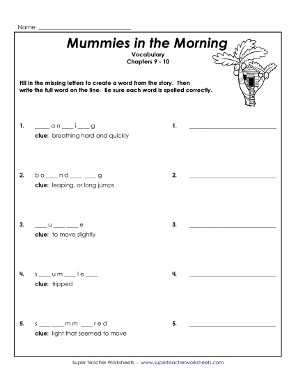 Chapters 9-10 - Vocabulary for Chapters 9-10