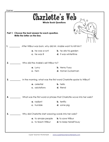 Whole Book - Whole Book Questions