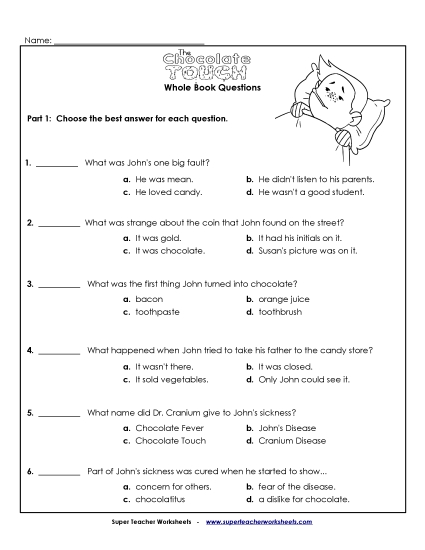 Whole Book - Whole Book Questions