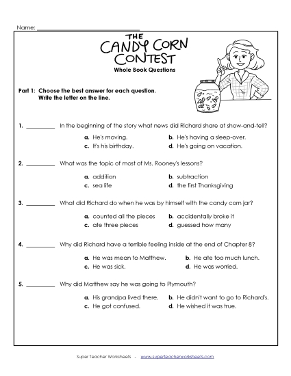 Whole Book - Whole Book Questions