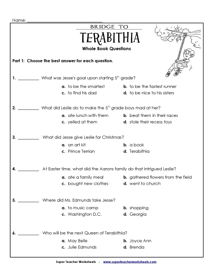 Whole Book - Whole Book Questions