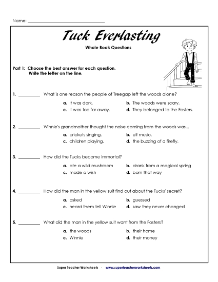 Whole Book - Whole Book Questions