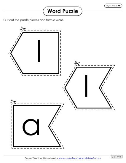 Word Puzzle: All Word Puzzle: All