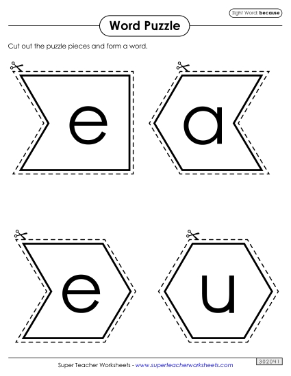 Word Puzzle: Because