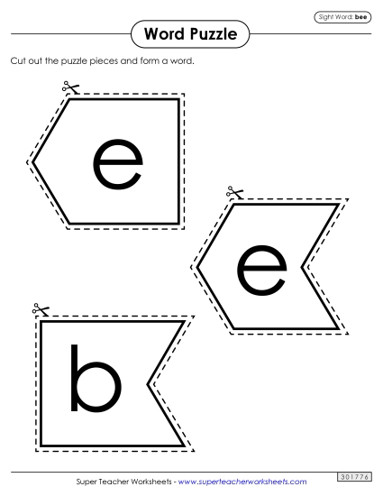 Word Puzzle: Bee