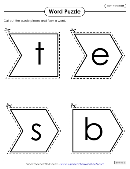 Word Puzzle: Best Word Puzzle: Best