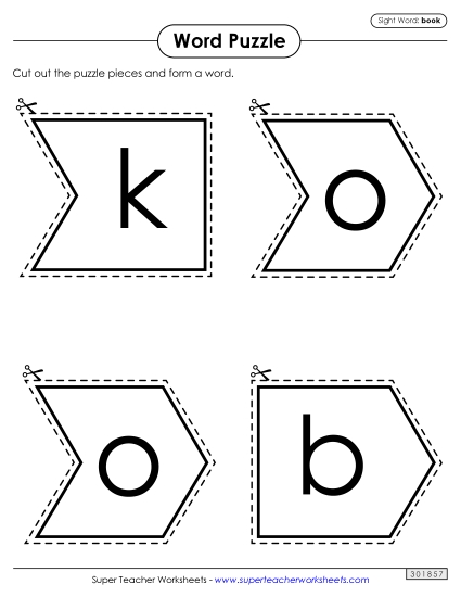 Word Puzzle: Book Word Puzzle: Book
