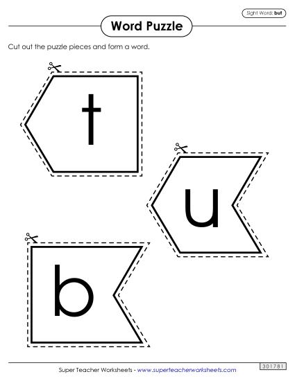 Word Puzzle: But Word Puzzle: But