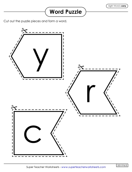 Word Puzzle: Carry