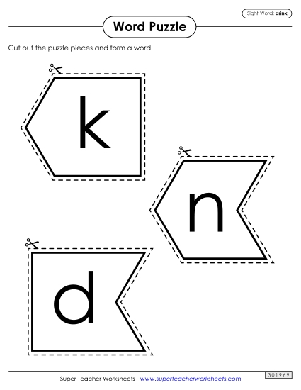 Word Puzzle: Drink Word Puzzle: Drink