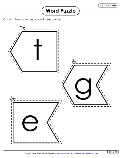 Word Puzzle: Eight Word Puzzle: Eight