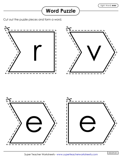 Word Puzzle: Ever Word Puzzle: Ever