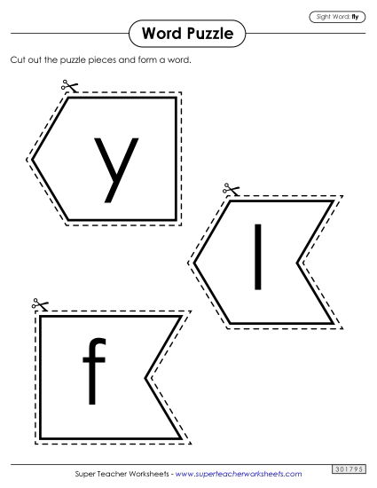 Word Puzzle: Fly Word Puzzle: Fly