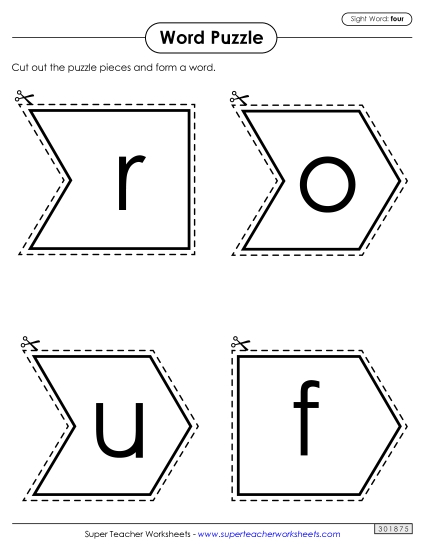 Word Puzzle: Four