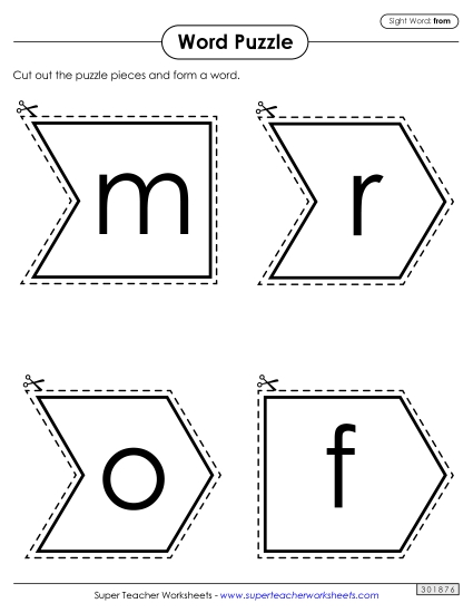 Word Puzzle: From Word Puzzle: From
