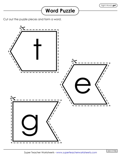 Word Puzzle: Get Word Puzzle: Get