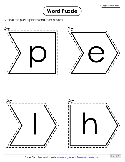 Word Puzzle: Help Word Puzzle: Help