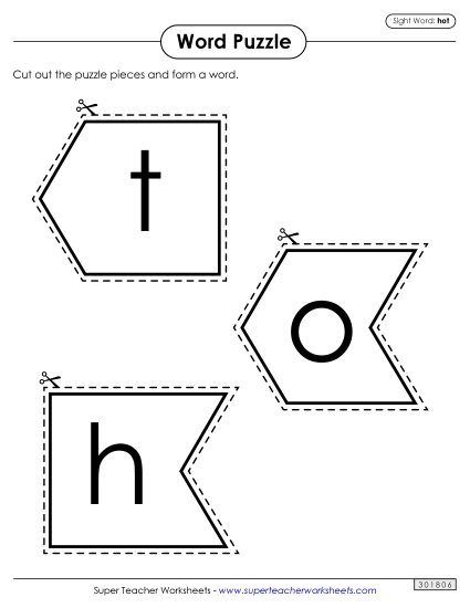 Word Puzzle: Hot Word Puzzle: Hot