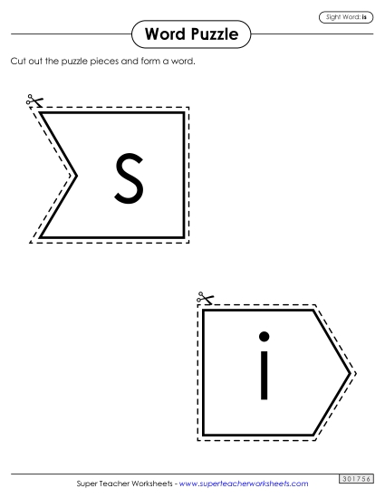 Word Puzzle: Is Word Puzzle: Is