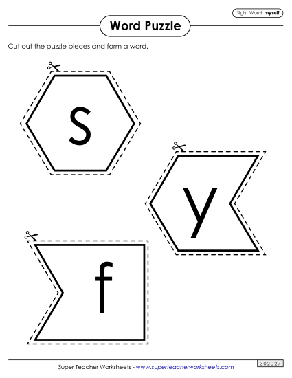 Word Puzzle: Myself