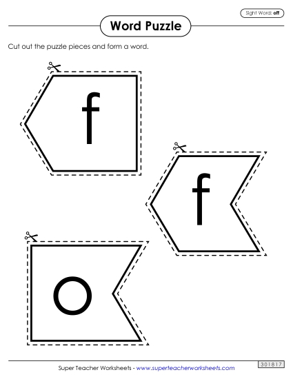 Word Puzzle: Off Word Puzzle: Off
