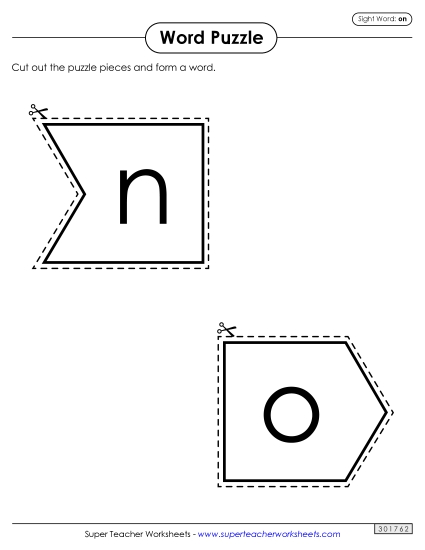 Word Puzzle: On Word Puzzle: On
