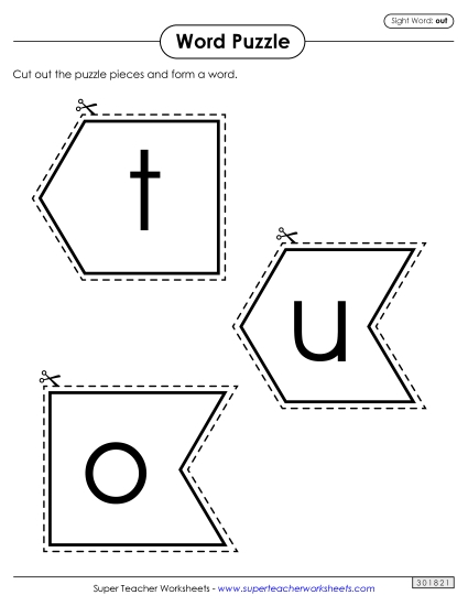 Word Puzzle: Out Word Puzzle: Out