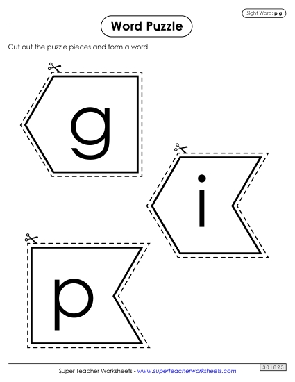 Word Puzzle: Pig