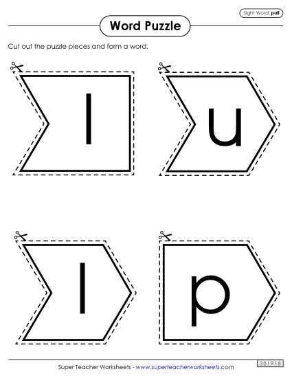 Word Puzzle: Pull
