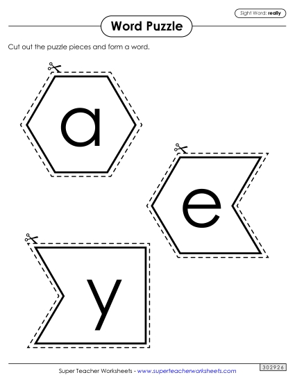 Word Puzzle: Really Word Puzzle: Really