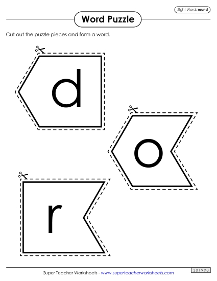 Word Puzzle: Round Word Puzzle: Round
