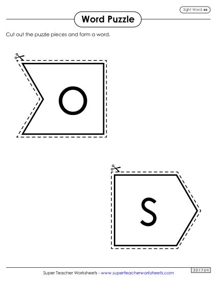 Word Puzzle: So Word Puzzle: So