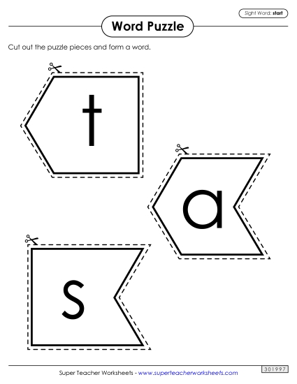 Word Puzzle: Start Word Puzzle: Start