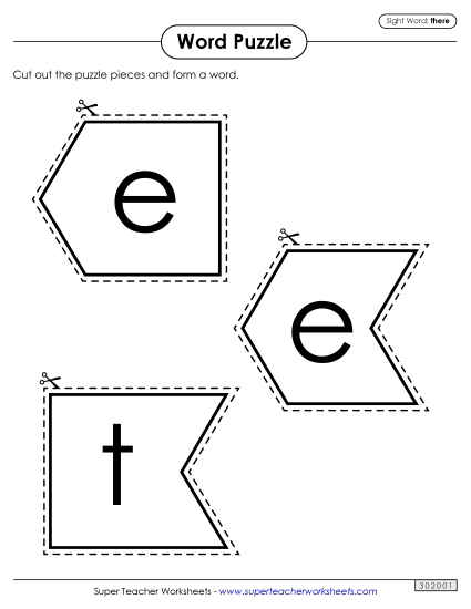Word Puzzle: There Word Puzzle: There