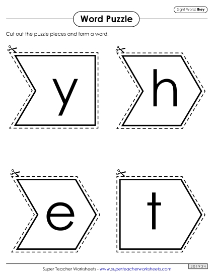 Word Puzzle: They