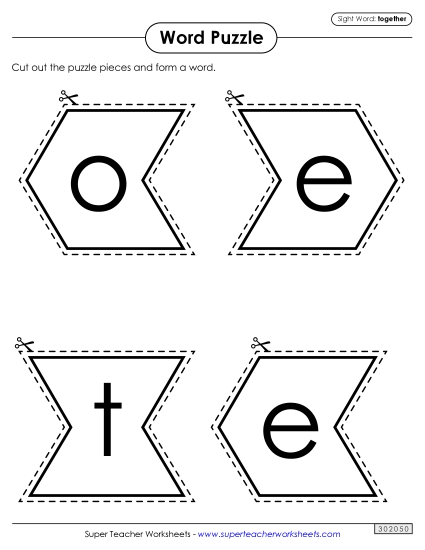 Word Puzzle: Together Word Puzzle: Together