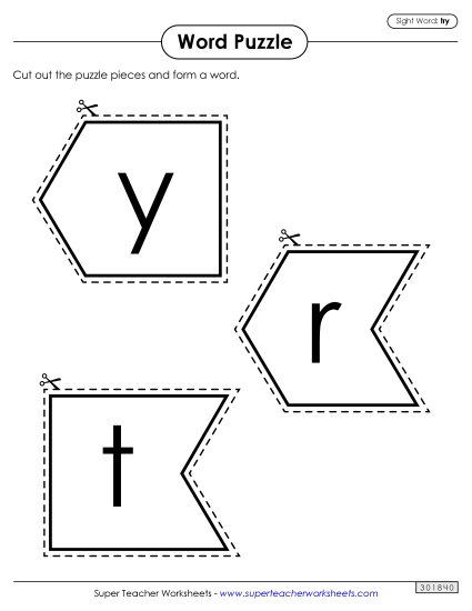 Word Puzzle: Try Word Puzzle: Try