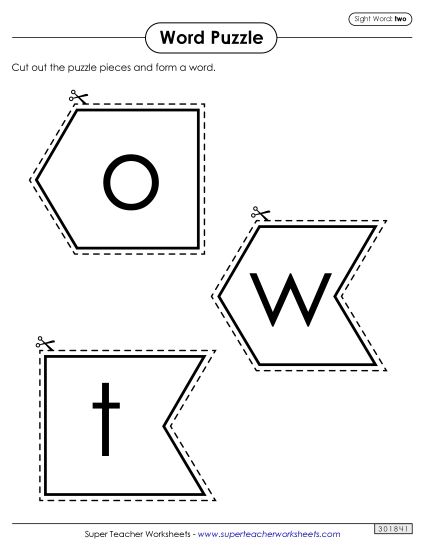 Word Puzzle: Two