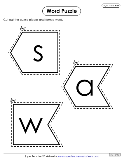 Word Puzzle: Was