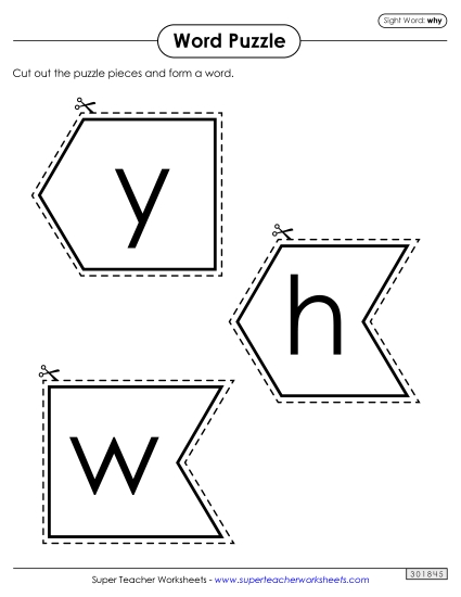 Word Puzzle: Why Word Puzzle: Why