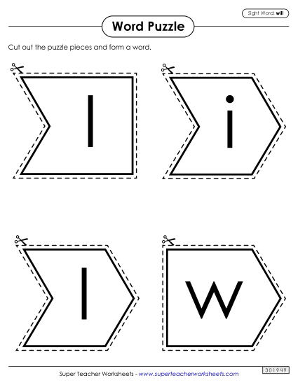 Word Puzzle: Will Word Puzzle: Will