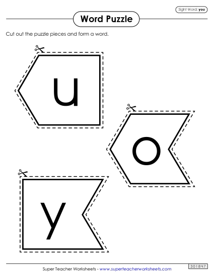 Word Puzzle: You Word Puzzle: You