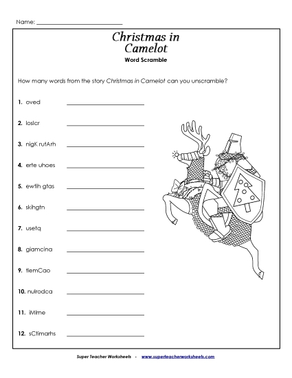 Whole Book - Word Scramble Whole Book - Word Scramble