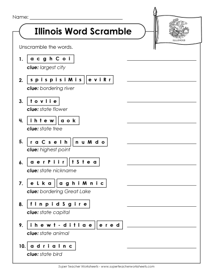 Puzzles - Word Scramble Puzzles - Word Scramble