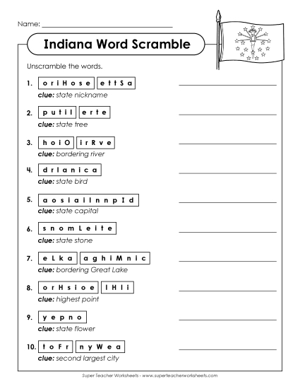 Puzzles - Word Scramble