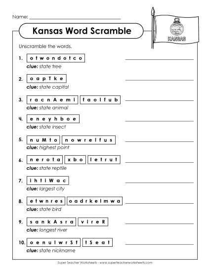 Puzzles - Word Scramble
