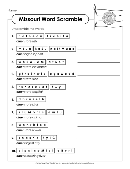 Puzzles - Word Scramble
