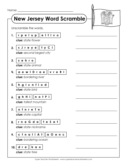 Puzzles - Word Scramble