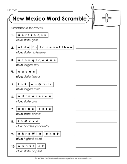 Puzzles - Word Scramble