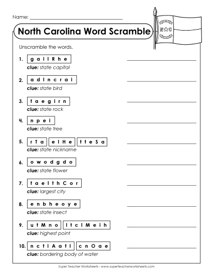 Puzzles - Word Scramble